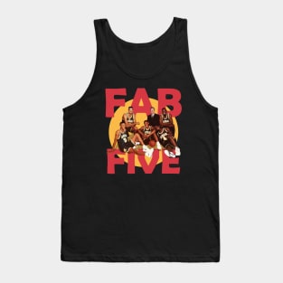 FAB FIVE IS HAPPY Tank Top